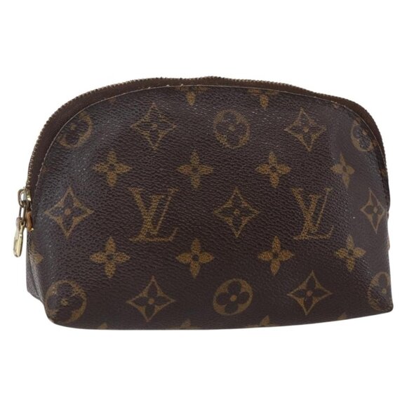 LOUIS VUITTON Monogram Pochette Cosmetic PM Pouch M43998 LV Auth bs30117 - Picture 1 of 16